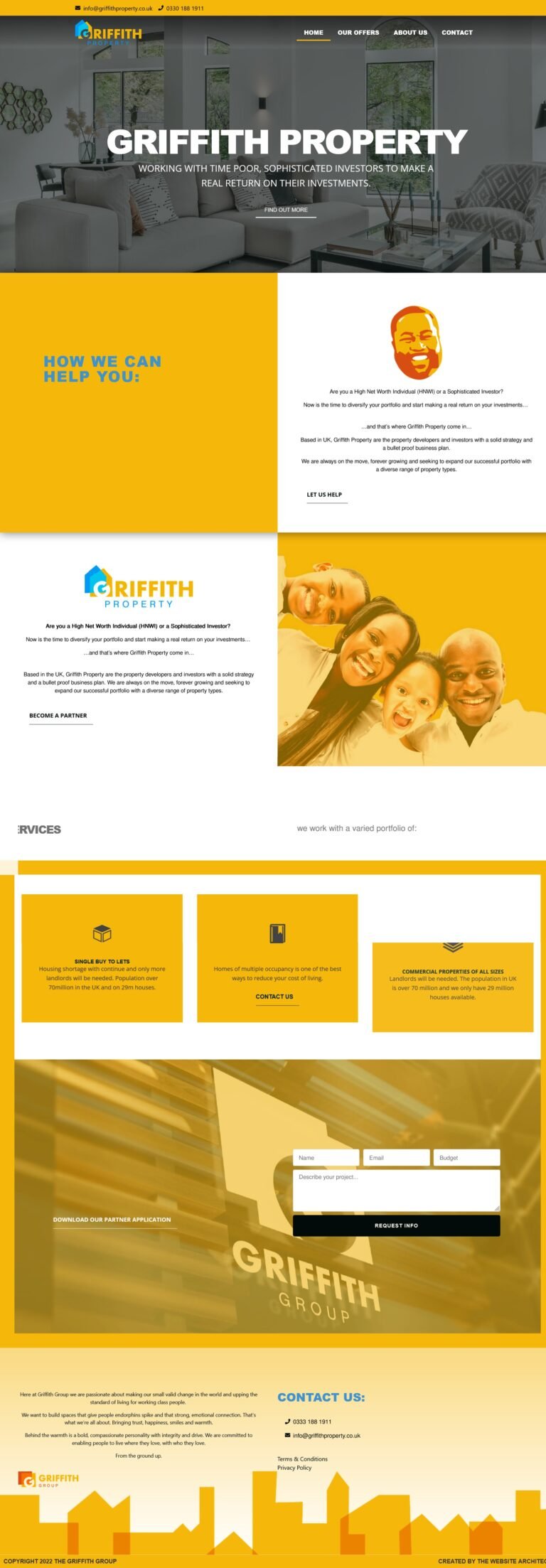 Case Study Griffith Property site Architect site Coach